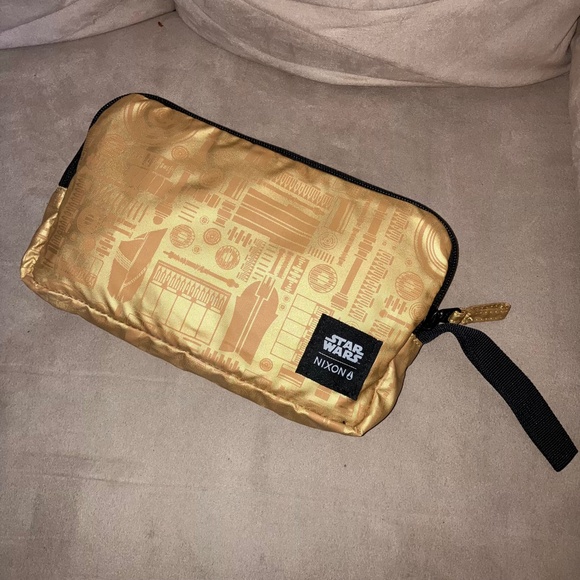 Nixon Star Wars C3PO Lightweight Packable Backpack Gold Droid C-3PO Book Bag - Picture 11 of 12